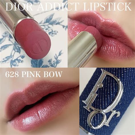 dior addict lipstick 628 pink bow|dior addict shine lipstick.